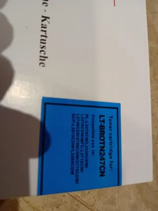 6 Cartuchos de tóner para impresora