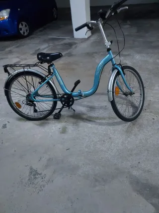 Bicicleta  Azul 3 marchas Escucho ofertas