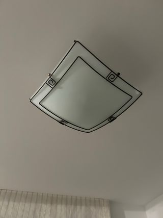 Lámpara de techo cuadrada