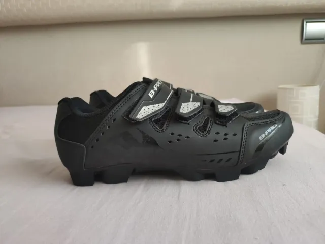 Zapatillas Ciclismo B-PRO Negro