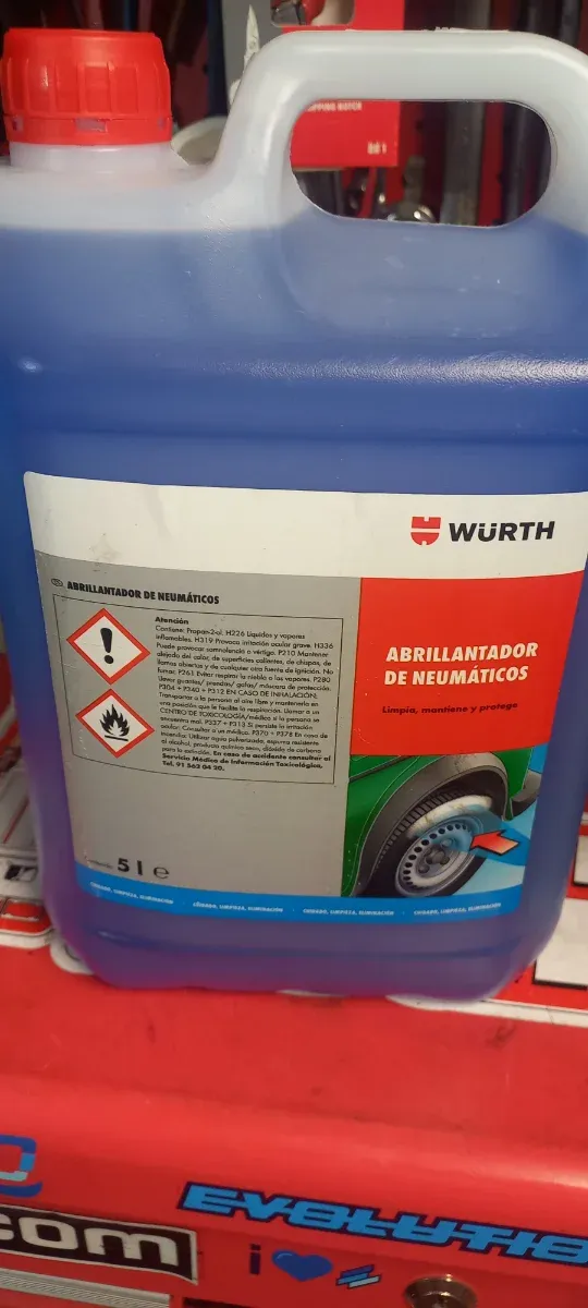 Abrillantador Neumáticos Würth