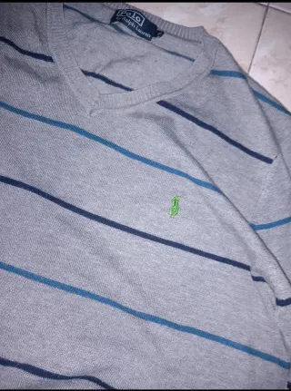 Sudadera Polo Ralph Lauren Rayas Talla XL