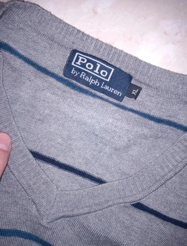 Sudadera Polo Ralph Lauren Rayas Talla XL