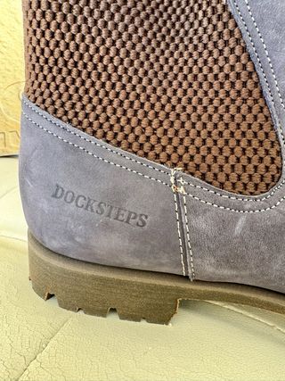 Scarponcini Docksteps donna grigio/marrone