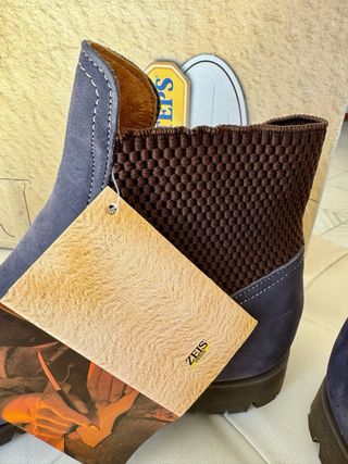 Scarponcini Docksteps donna grigio/marrone