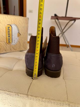 Scarponcini Docksteps donna grigio/marrone