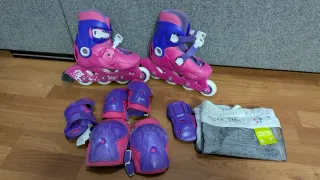 Patines en línea Talla 28-30 + Protecciones