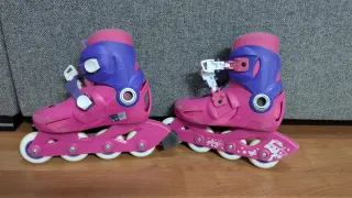 Patines en línea Talla 28-30 + Protecciones