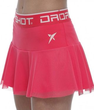 Falda pádel DROP SHOT rosa
