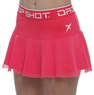 Falda pádel DROP SHOT rosa
