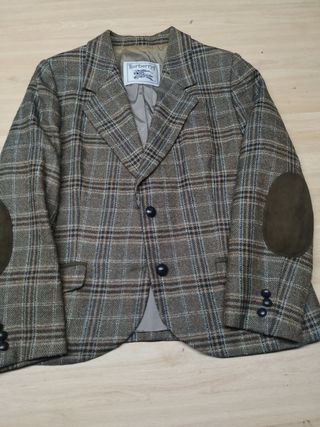 Blazer Burberrys Mujer Marrón Multicolor