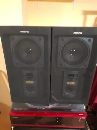 Tocadiscos Lauson con Mueble y Altavoces