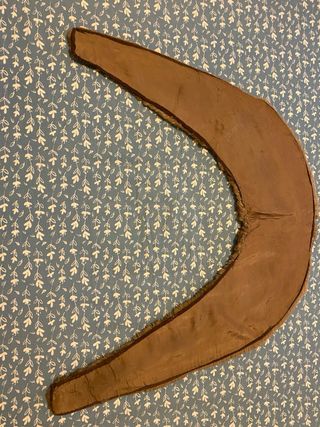 Collo pelliccia marrone