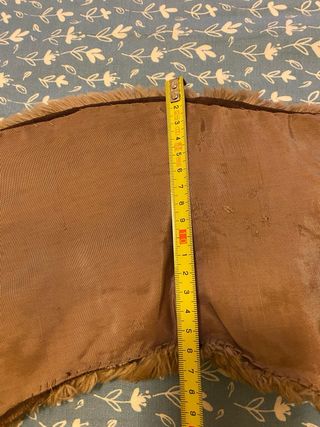 Collo pelliccia marrone