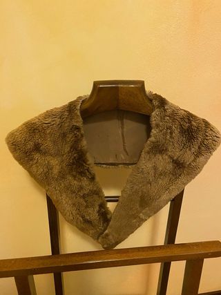 Collo pelliccia marrone