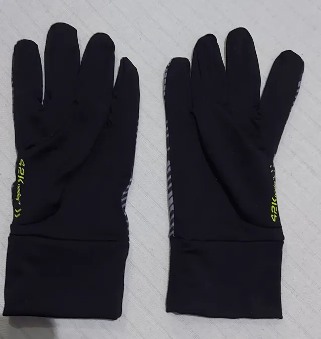Guantes de running camuflaje