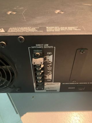 Etapa de potencia QSC ISA 750