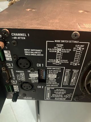 Etapa de potencia QSC ISA 750