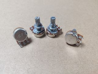 Set de 4 Potenciometros Guitarra eléctrica