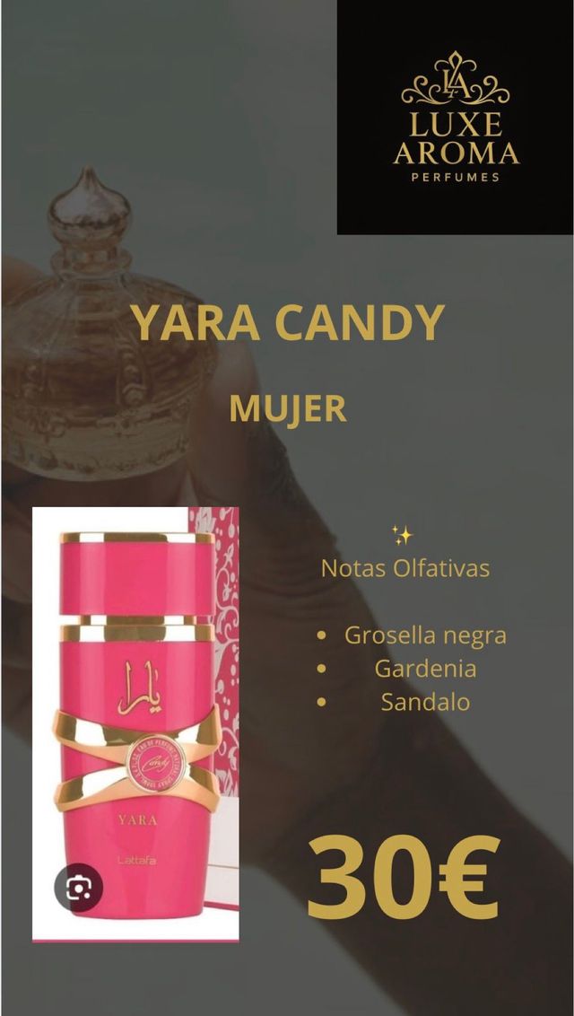 Perfume Yara Candy Mujer Lattafa