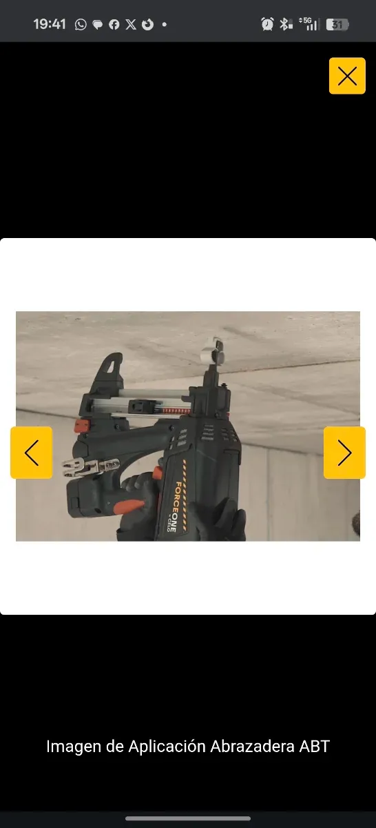 Clavadora Force One Celo