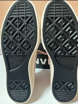 converse ctas lift hi talla 39 flush stone/gold