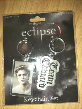 Pack Llaveros Edward Cullen Saga Crepúsculo