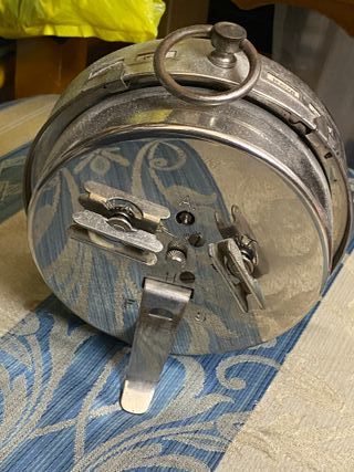 Sveglia anni '50 doppia campana acciaio