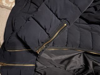 Chaquetón Zara Mujer Talla M Negro