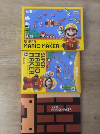 Super Mario Maker Wii U Japonés