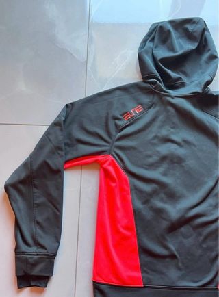 Felpa Nike Zip Nera e Rosa