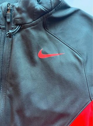 Felpa Nike Zip Nera e Rosa