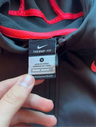 Felpa Nike Zip Nera e Rosa