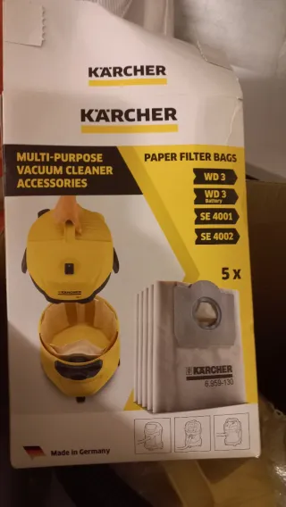 Aspiradora KARCHER WD3 Sólido y Liquido NUEVO