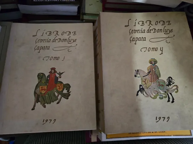 Libro Cetrería Luis Zapata Tomos 1 y 2