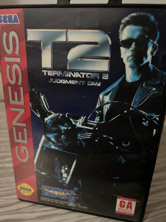 juego sega mega drive  Terminator 2: Judgment Day