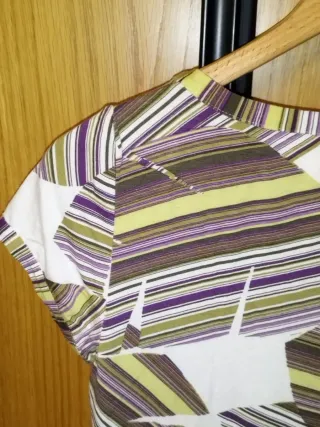 Camiseta / Top Manga Corta - Marina Rivero T. 46