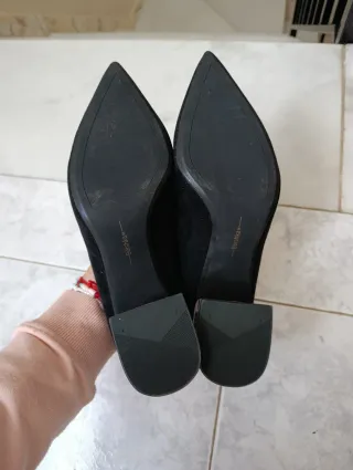 Tacones negros Bershka