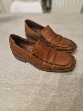 Mocassini vintage in pelle, Calpierre, n.43