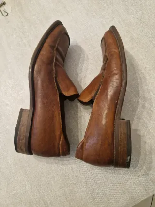 Mocassini vintage in pelle, Calpierre, n.43