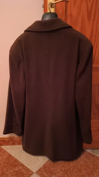 Abrigo de paño hombre talla XL