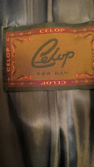 Abrigo de paño hombre talla XL