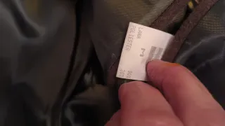 Abrigo de paño hombre talla XL