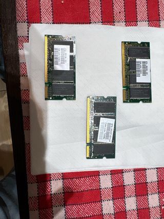 Lote 3 Memorias RAM DDR