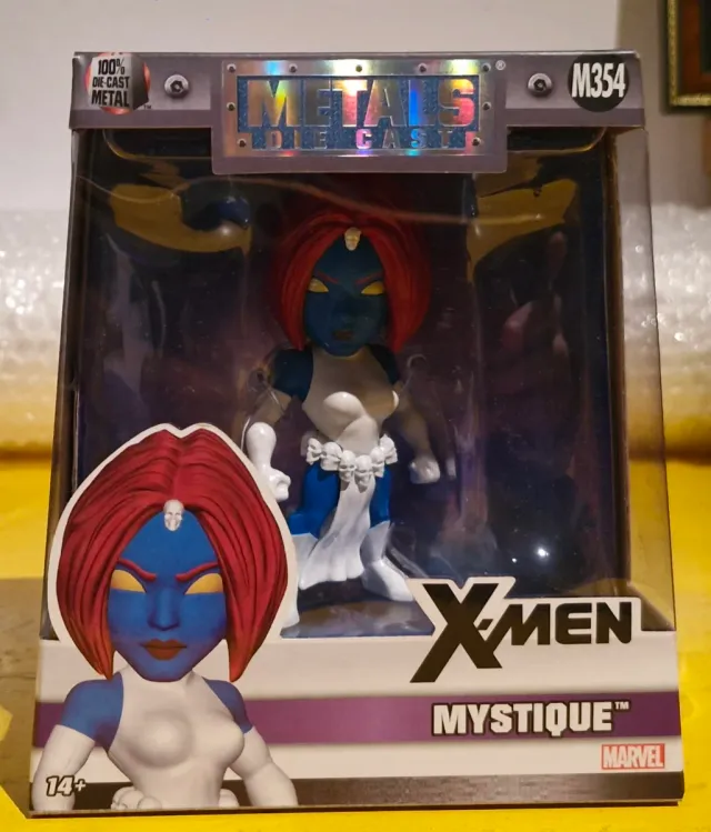 Muñeco Mystique X-Men M354 Metals Die-Cast
