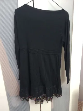 Cárdigan con blusa floral integrada