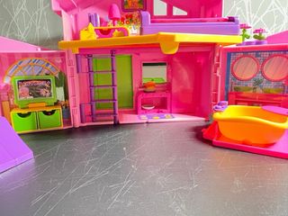 Casa de muñecas Pin y Pon rosa