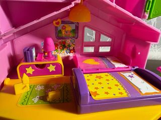 Casa de muñecas Pin y Pon rosa