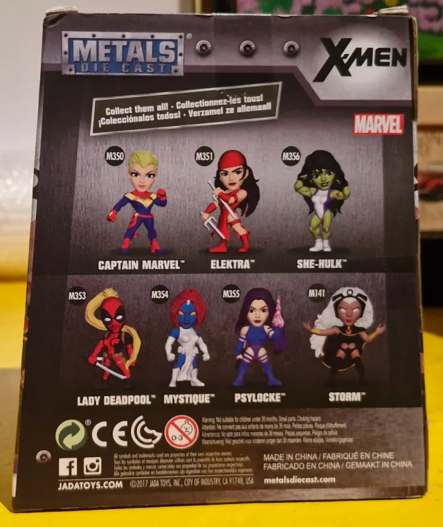 Muñeco Storm X-Men Metals Die-Cast M141