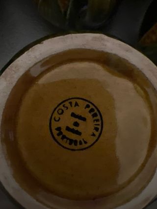 Juego de tazas y jarra de cerámica Costa Pereira